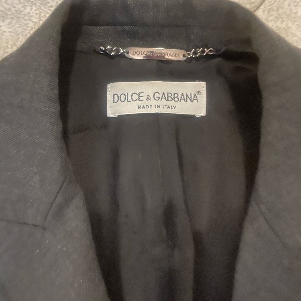 Dolce & Gabbana Charcoal Jacket